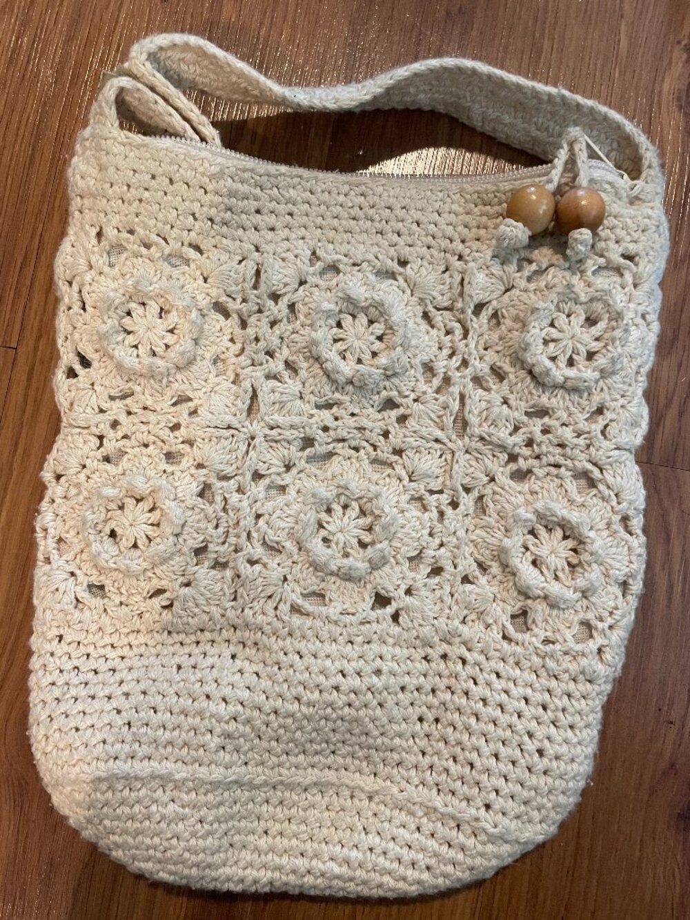 Versada Crocheted Handbag